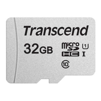 Transcend USD300S A1 32GB UHS-I U1 Class 10 Micro SD Memory Card up to 100/20 MB/s (TS32GUSD300S)